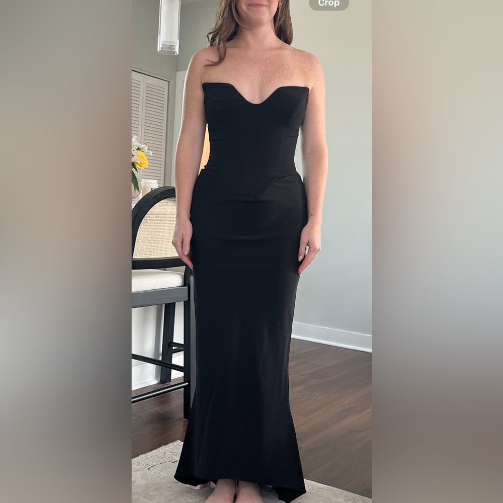 House of CB Sabine Dress- Black (M) NWT!! - Picture 5 of 5